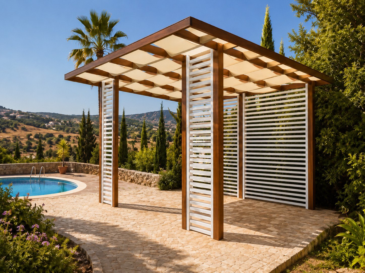 Pergola shading by Algarve Home Fix