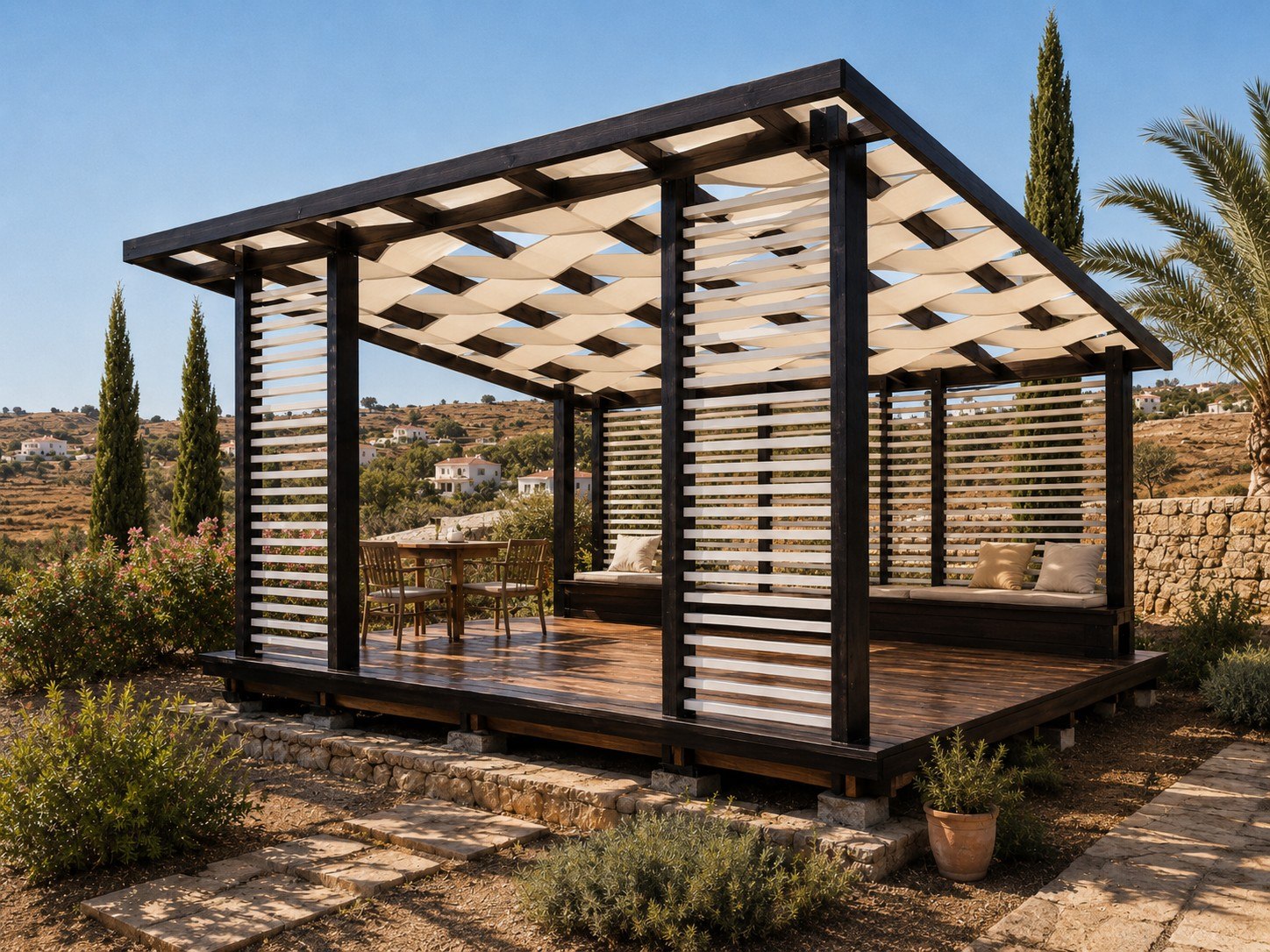 Pergola shading by Algarve Home Fix