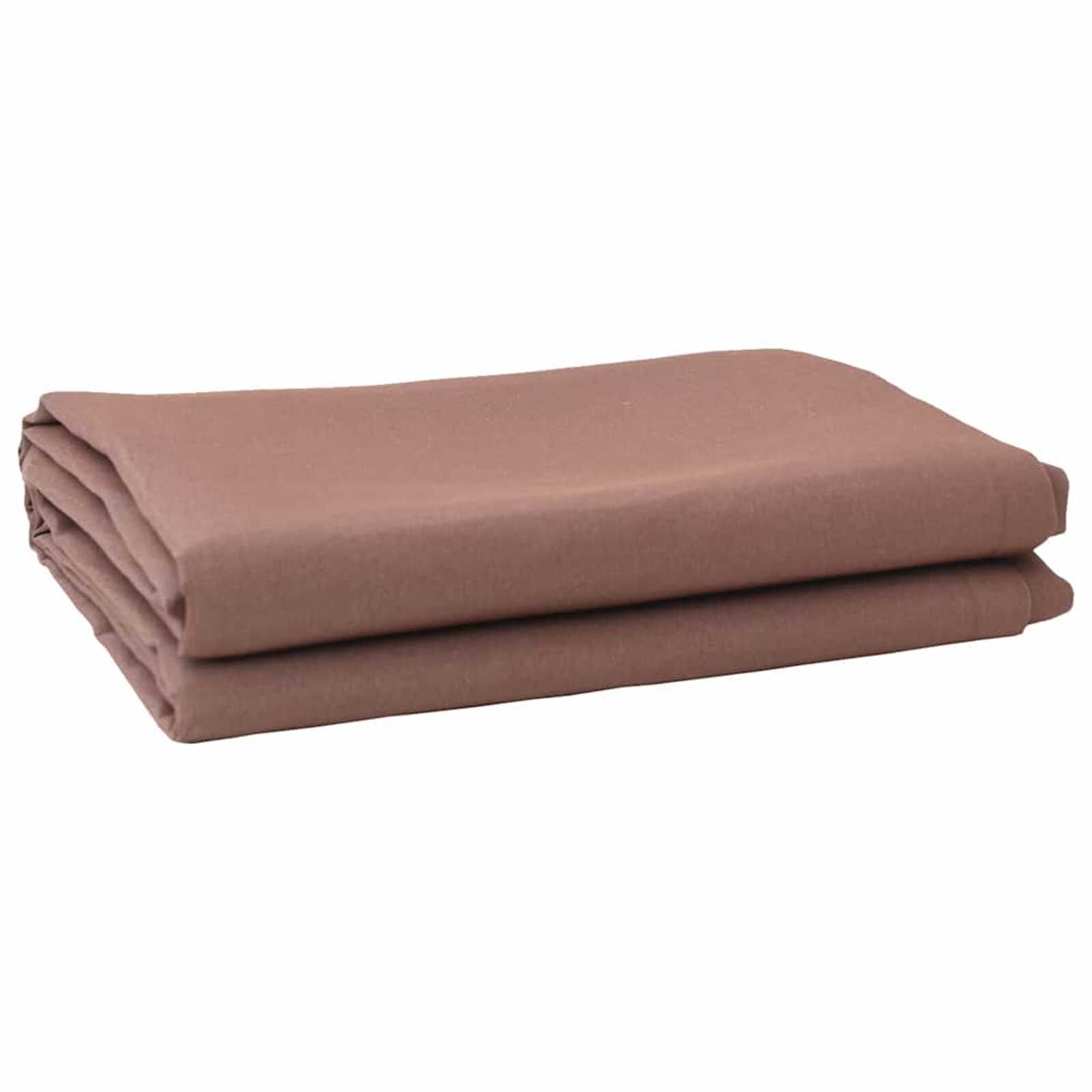 Brown solid canopy fabric