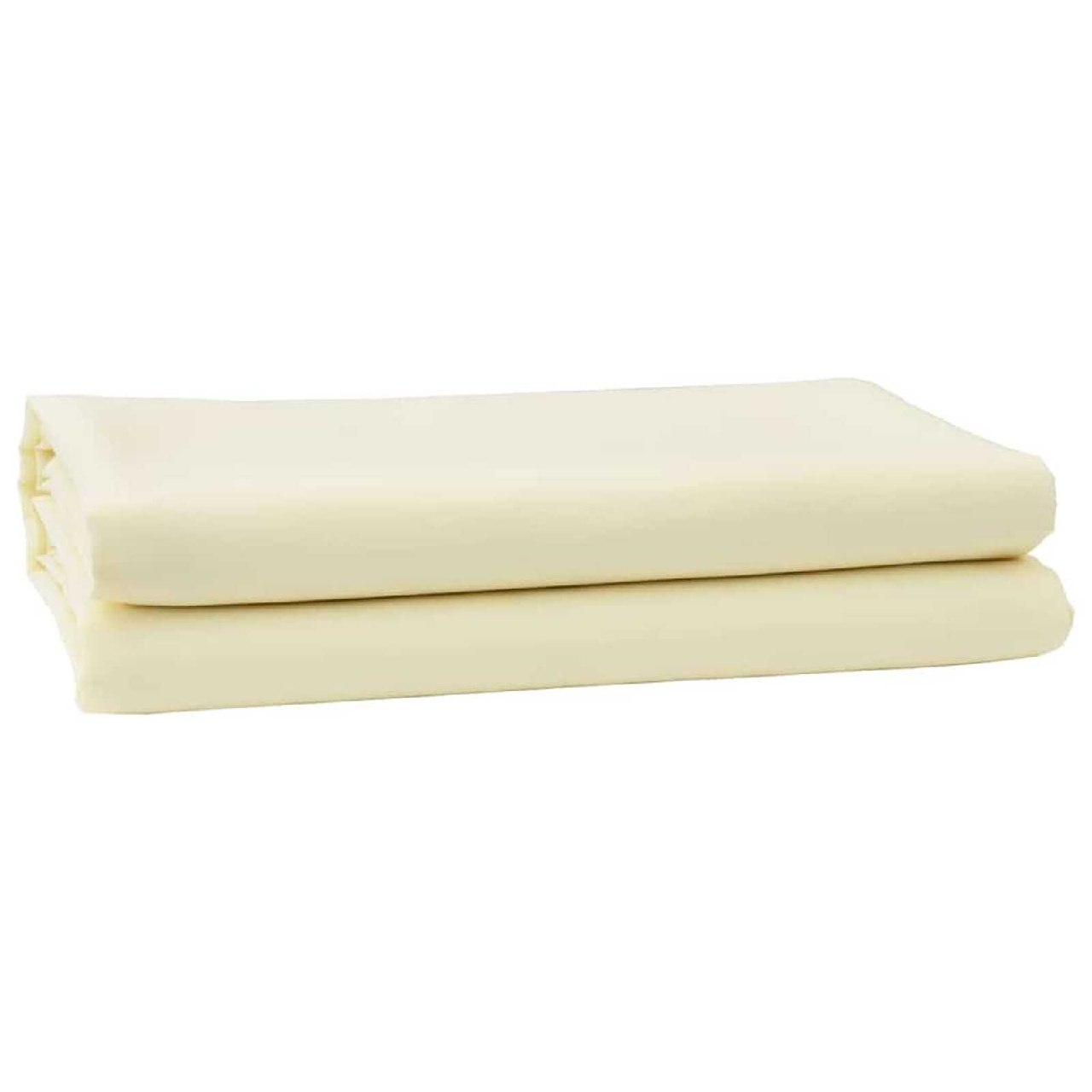 Creme solid canopy fabric